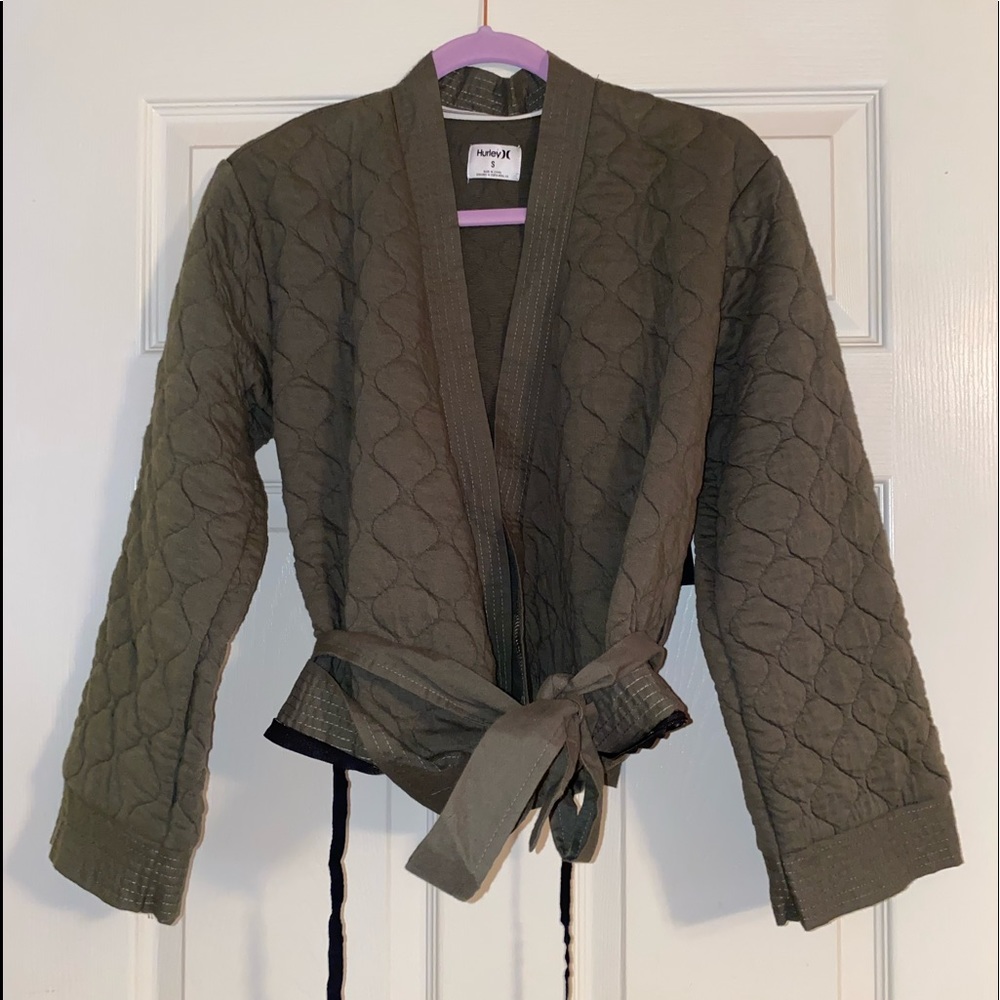 COPY - Hurley oversized cropable combat jacket! S…